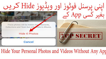 Hide images and videos without any app in Android (no root )