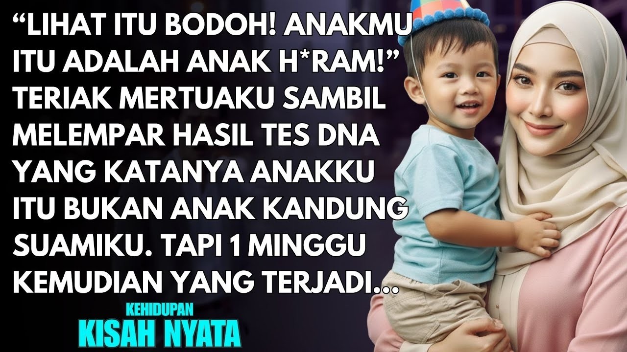 IBU MERTUA MEMFITNAHKU DAN MENYEBUT ANAKKU BUKAN ANAK KANDUNG SUAMI - TAPI DIA HISTERIS SAAT TAHU...