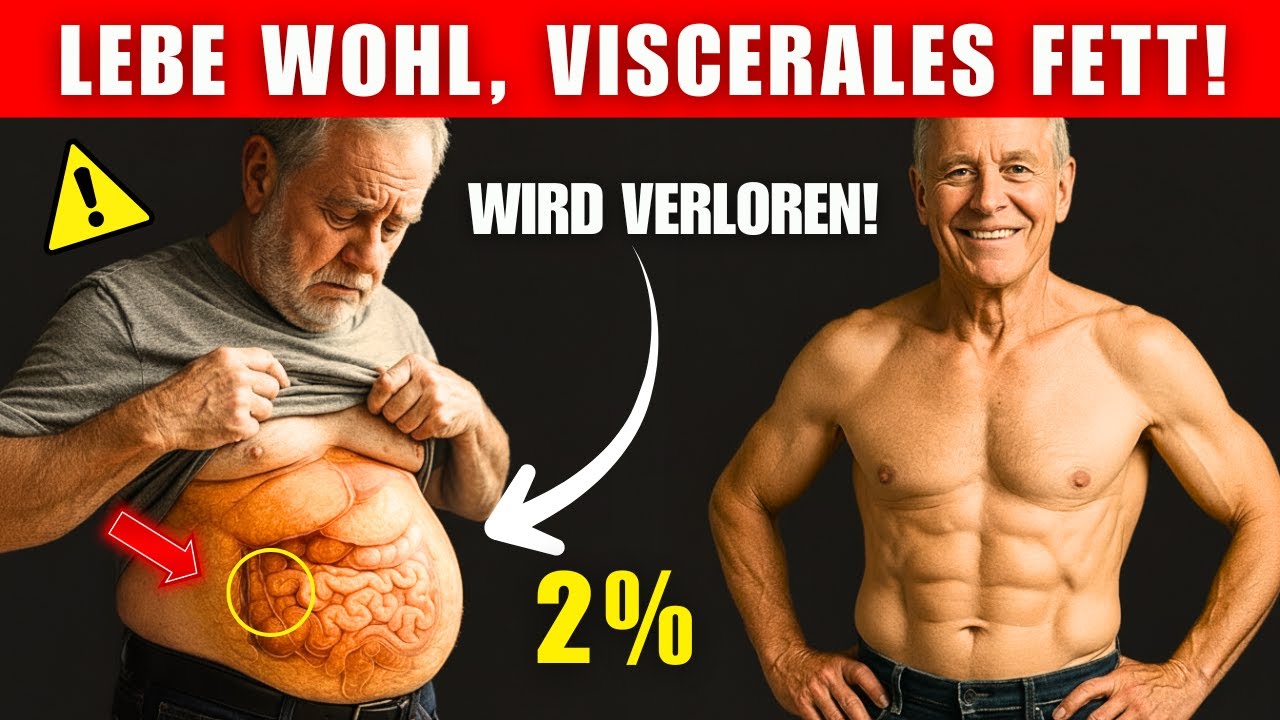 Über 60? So schmelzen Sie viszerales Fett in nur 30 Tagen! | Gesundheitstipps für Senioren