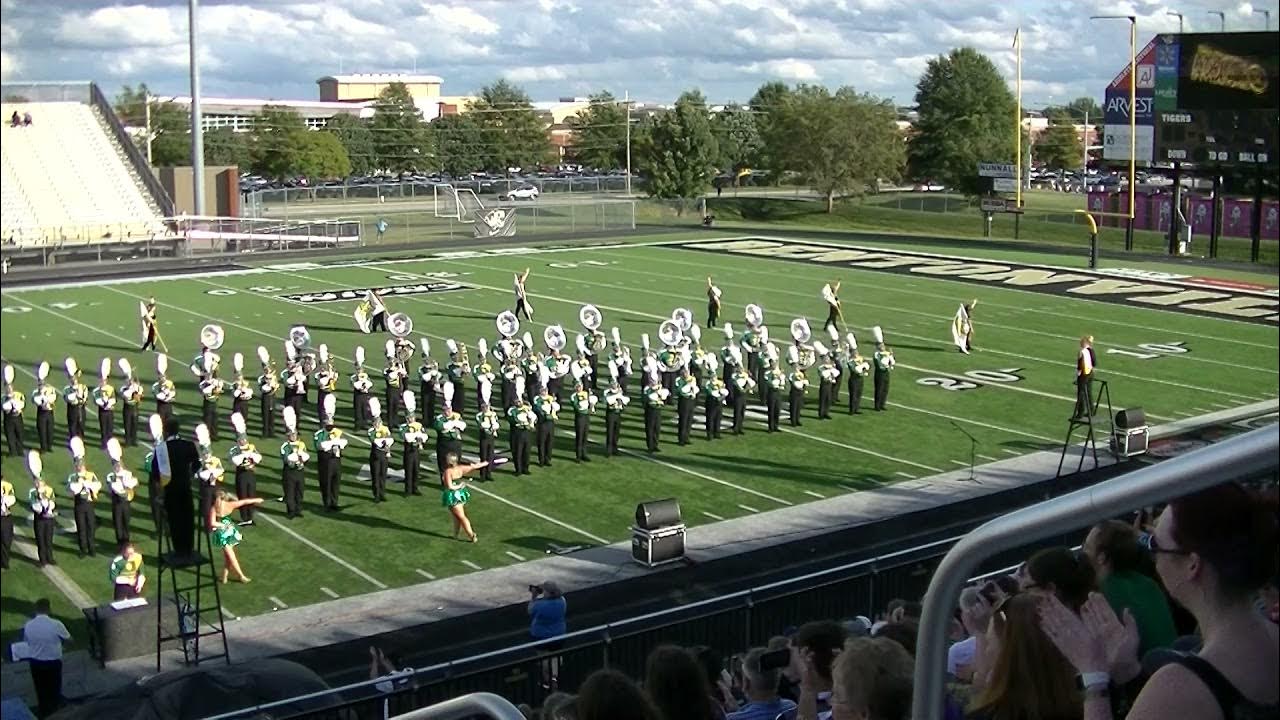 ATU Band exhibition at Bentonville Marching Invitational October 2021