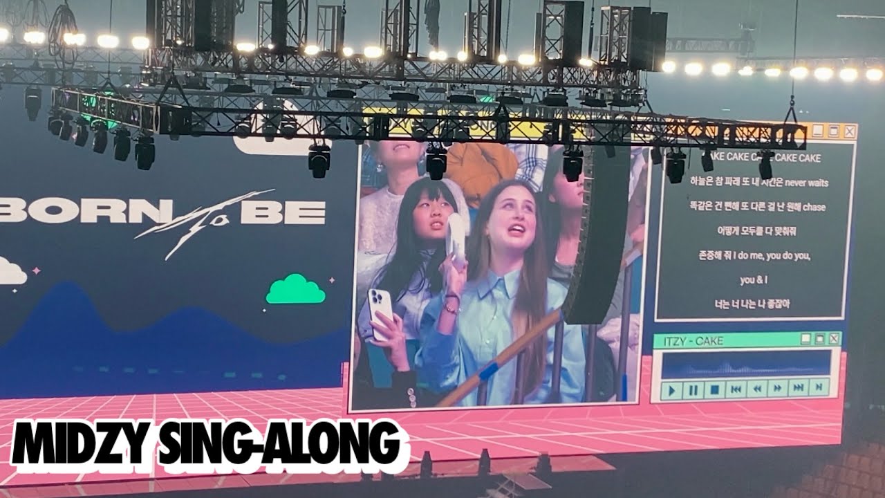 MIDZY SING-ALONG (Midzy Time) | ITZY 2ND WORLD TOUR [ BORN TO BE ] in SEOUL 240224