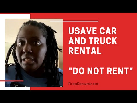 U Save Car Rental Reviews