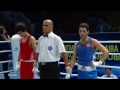 Men's Fly (52kg) - Quarter Final - Shahriyor AKHMEDOV (TJK) vs Misha ALOIAN (RUS)