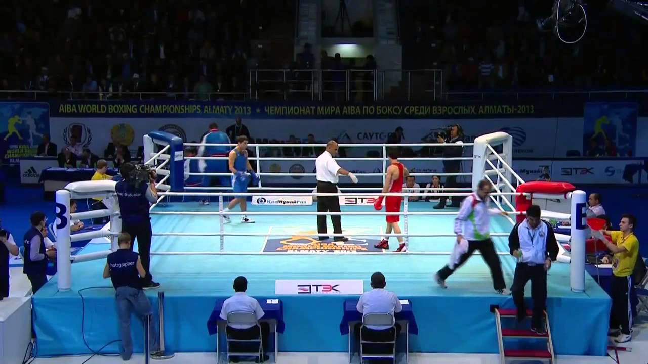Men's Fly (52kg) - Quarter Final - Shahriyor AKHMEDOV (TJK) vs Misha ALOIAN (RUS)