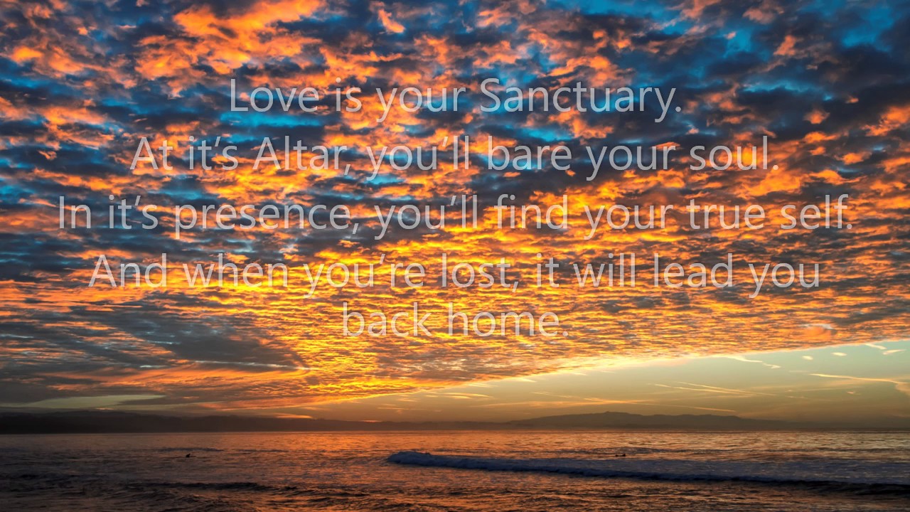 Watch Love is a Sanctuary on YouTube Watch Love is a Sanctuary on YouTube