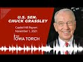 (Audio) Chuck Grassley Capitol Hill Report 11-1-21