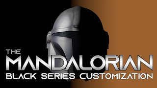 Black Series The Mandalorian Electronic Helmet Customization