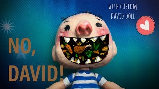 No, David! Read Aloud with custom LOL David doll