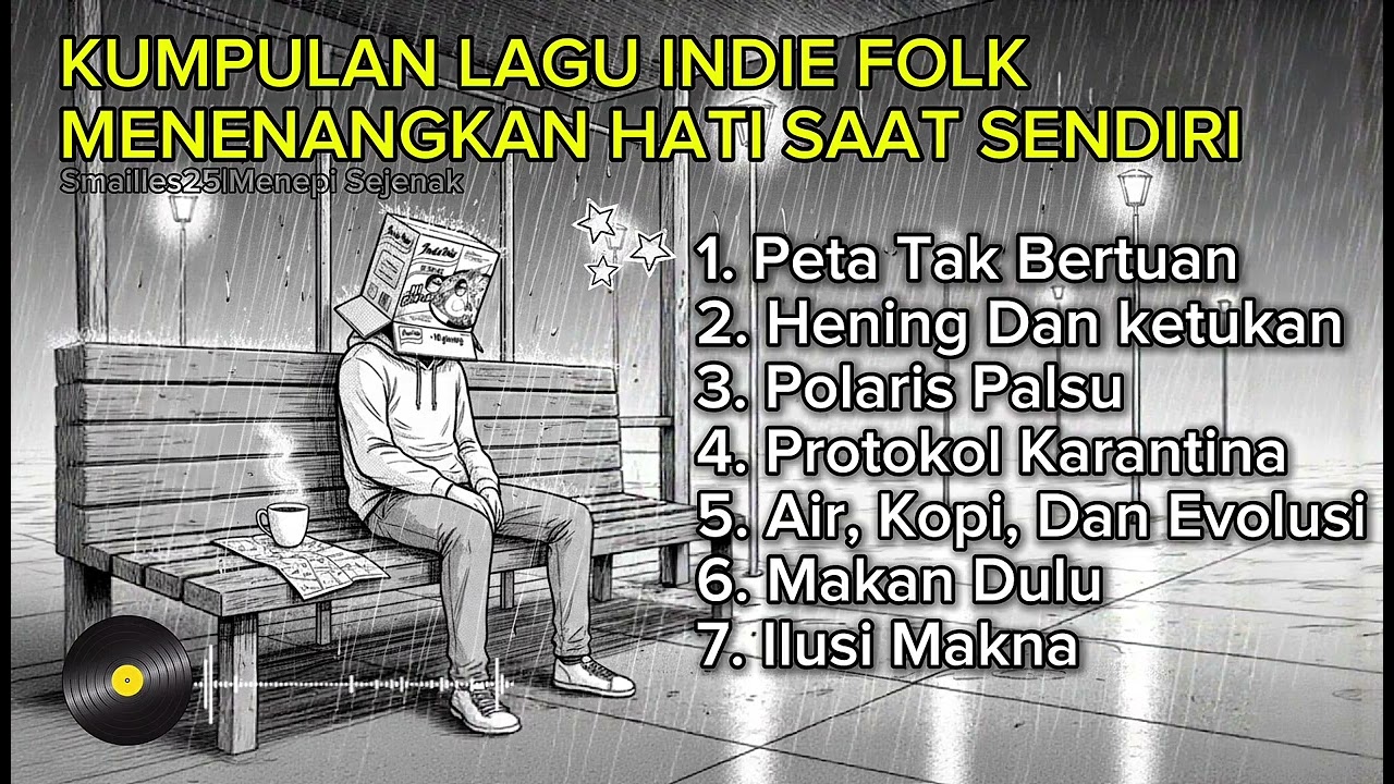 MENEPI SEJENAK : 24 Menit Lagu Indie Folk Menenangkan untuk Kontemplasi \u0026 Santai