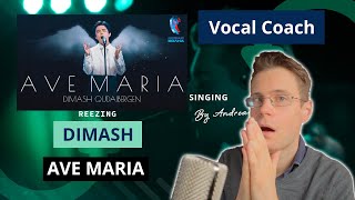 Is this Dimash's best performance so far? Vocal Coach Reacts to Dimash - Ave Maria