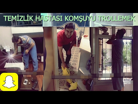 Temizlik Hastası Komşuyu Trollemek / Yaşar Usta #1 / Yeis Snapchat