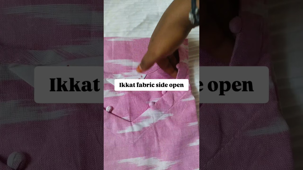 ikkat fabric new launch shivra brand side open kurtis just 280+$.. office wear 
