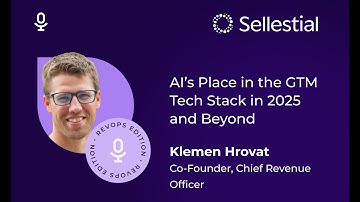 Klemen Hrovat |  AI’s Place in the GTM Tech Stack in 2025 and Beyond