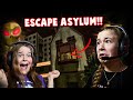 Escaping the haunted asylum scary  jkrew gaming