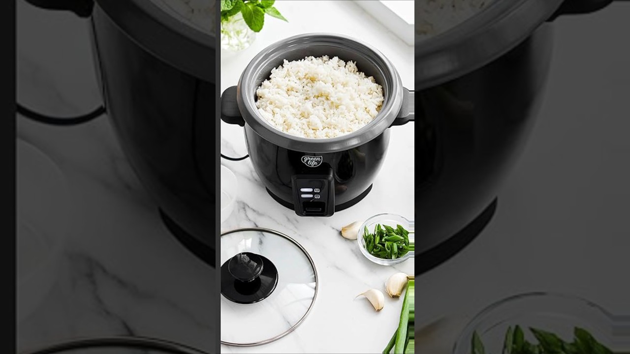 Green Life Electric Rice Cooker | Home Gadget | Amazon Products | 