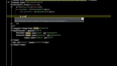AJAX/PHP POST METHOD #1
