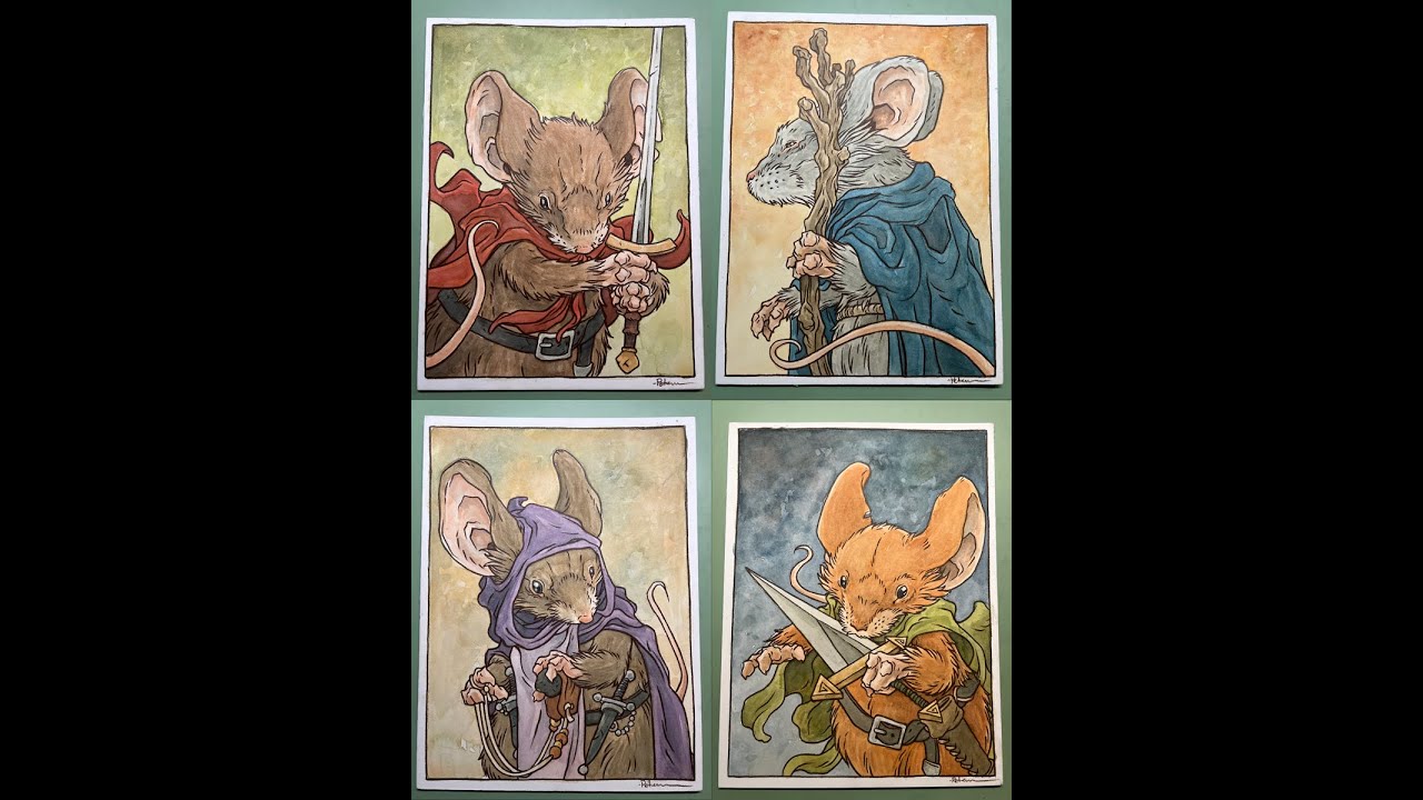 Mouse Guard Painting Timelapse