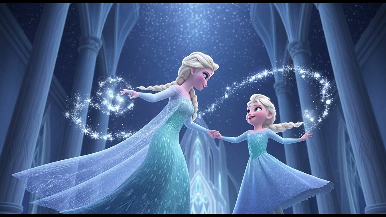 ❄️💃 Snowflake Baby Twirl | Gentle Winter Dance 🎶✨