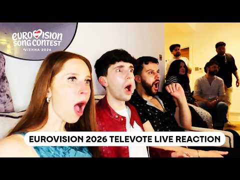 OUR REACTION TO EUROVISION 2026 FINAL TELEVOTES