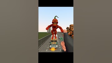 I DESTROY ITALIAN BRAINROT JUMPSCARE NEXTBOTS IN PLAYGROUND MOD GMOD SANDBOX IN SPACE #shortsfeed