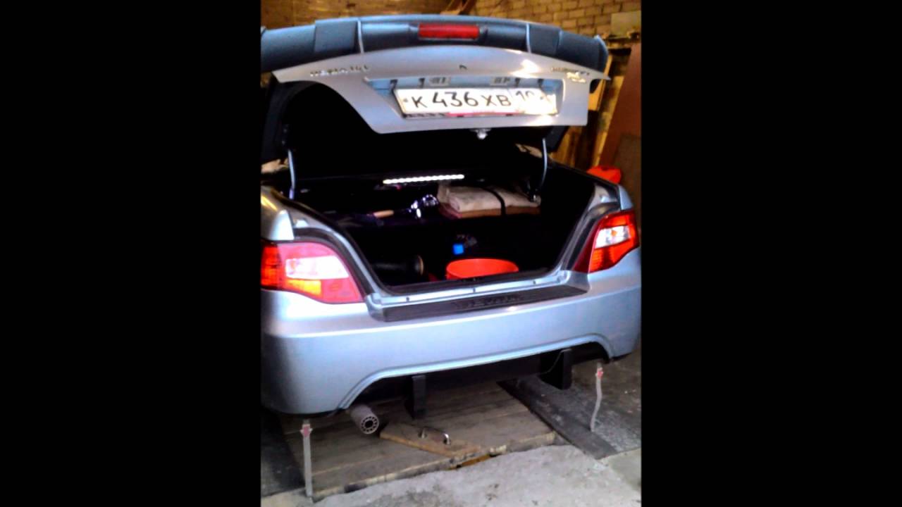 открытие багажника с брилка - YouTube