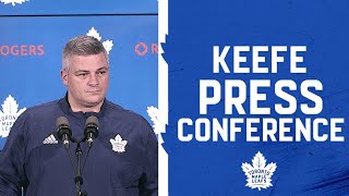 Sheldon Keefe Pre Game | New York Rangers @ Toronto Maple Leafs | October 18, 2021