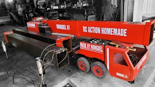 crane homemade, repair and upgrade| rc action homemade