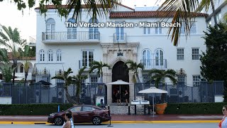 Ocean Drive Walk Before Memorial Day Weekend — Miami Beach 4K (Versace Mansion & News Café)