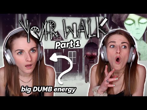 my first time playing a SPOOKY GAME (it doesn't go well) | Year Walk part 1