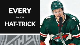 22/23 NHL R.S. Hat-Tricks in March