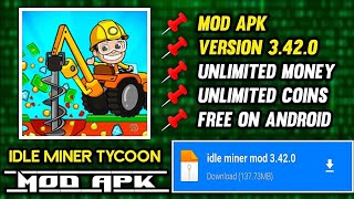 Idle Miner Tycoon Mod Apk Download For android /Murali Gamer screenshot 2
