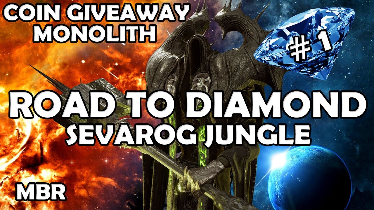 Road To Diamond #1 | Sevarog Monolith Jungle Gameplay | Paragon Coin GiveAway