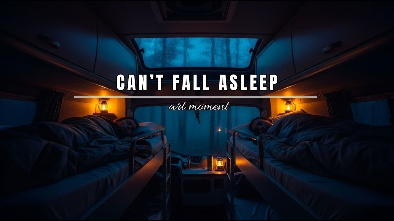 3 Hours Gentle Rain & Ambient Music for Deep, Peaceful Sleep