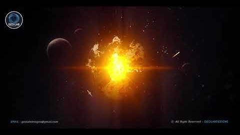 Realistic Moon Logo Opener l Logo in Space l Planet Distortion Logo for After Effects 2021