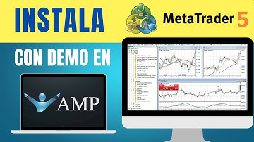 📢TUTORIAL cómo Instalar METATRADER 5 para PRINCIPIANTES con el BROKER AMP FUTURES✅