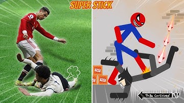 6 Min Best Falls | Stickman Dismounting Funny Moments | Best Falls #22