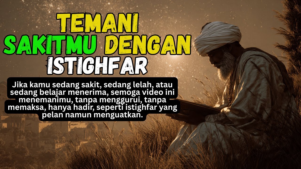 SAAT OBAT TAK KUNJUNG MENJAWAB: TEMANI SAKITMU DENGAN ISTIGHFAR