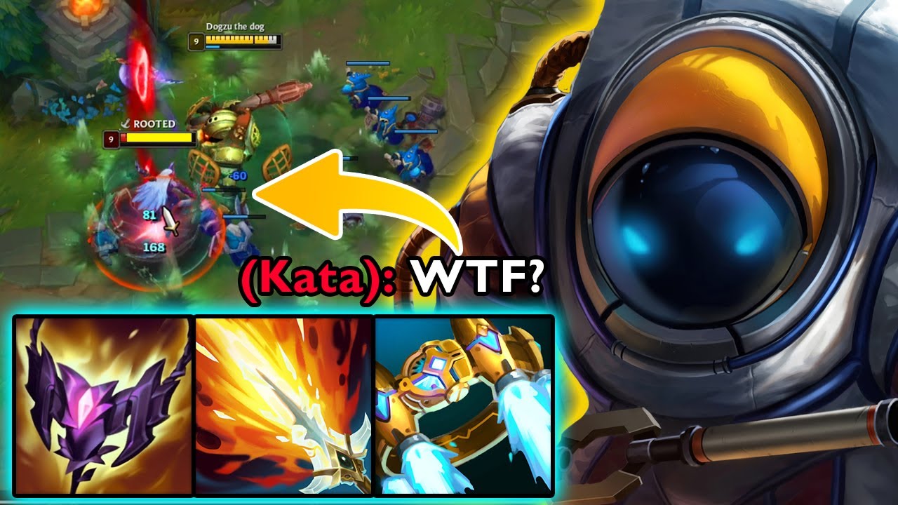 Katarina player UNINSTALLED LOL after AP NAUTILUS clapped her CHEEKS