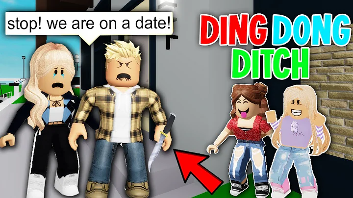 DING DONG DITCHING on ROBLOX ODERS as a BABY in BR...