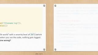 Fixing Your Python Logging Setup Net Worth