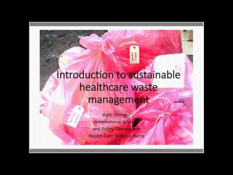 Webinar | Sustainable Solutions to Health Care Waste Management: African Perspective