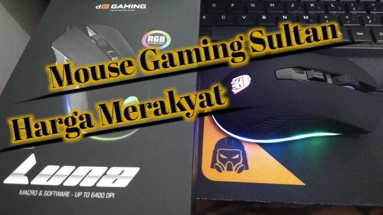 New Unboxing Mouse Gaming Sultan Harga Merakyat 