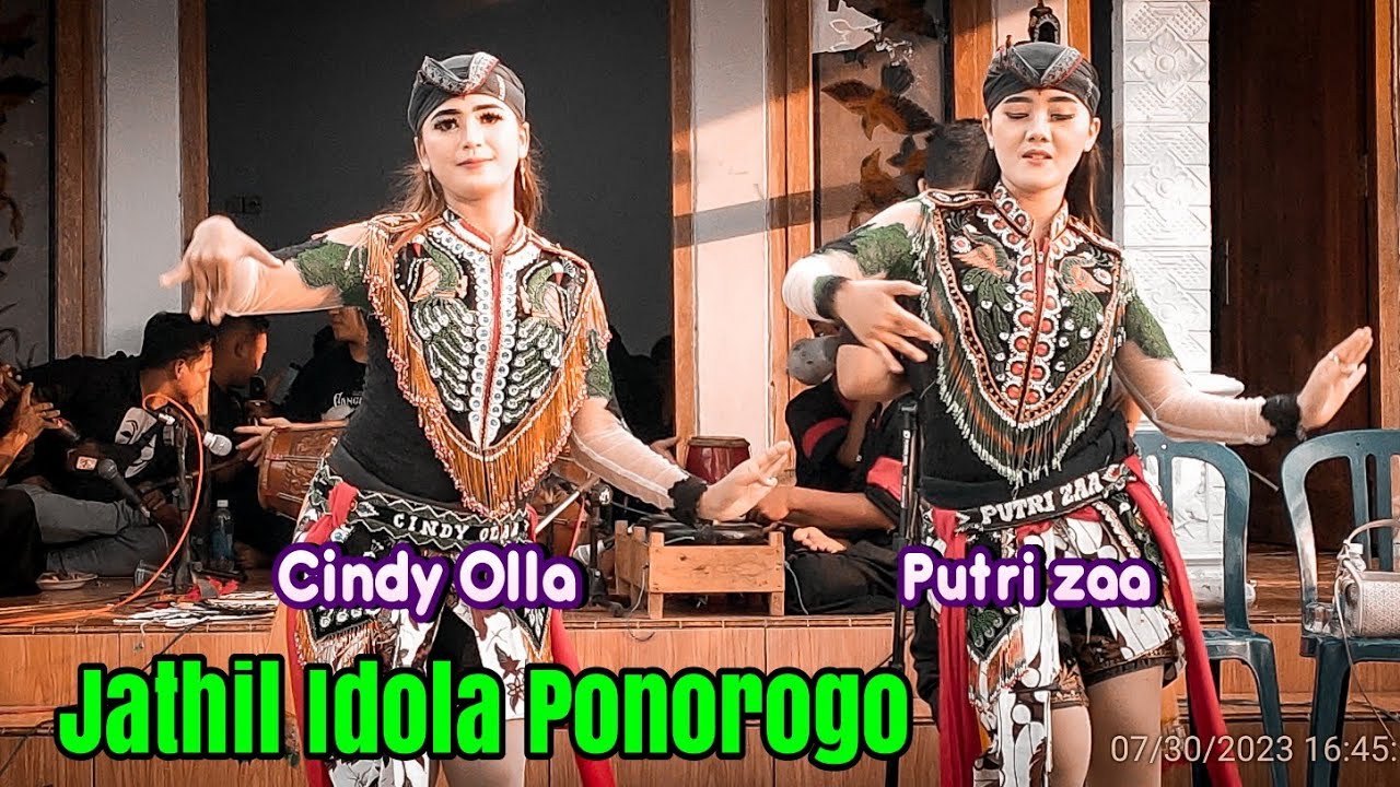 JATHIL CANTIK PONOROGO PUTRI ZAA DAN CINDY OLLA | BERSIH DESA LENGKONG SUKOREJO 2023