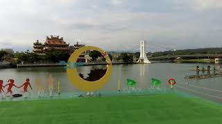 空拍龍潭大池