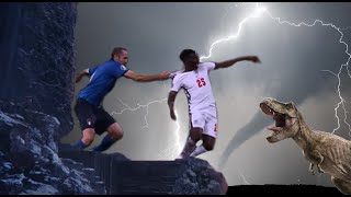 Chiellini saves Saka from death