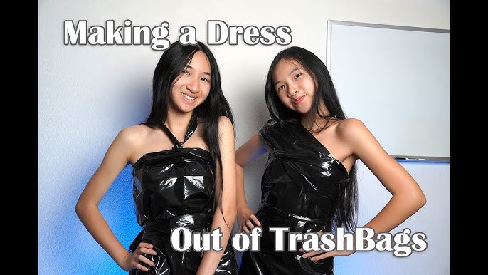 garbage bag dresses - Google Search