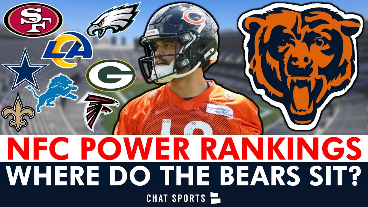 Where Do The Chicago Bears Rank In The NFC Power Rankings Heading Into ...