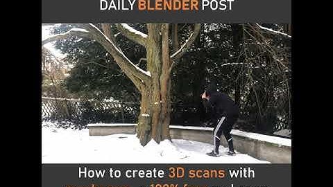 Photogrammetry with Blender and Meshroom (Open Source!)