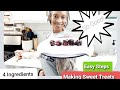 Making Sweet Treats| 4 Ingredients| Easy Step by Step| Simply Black Vegan #veganchocolates