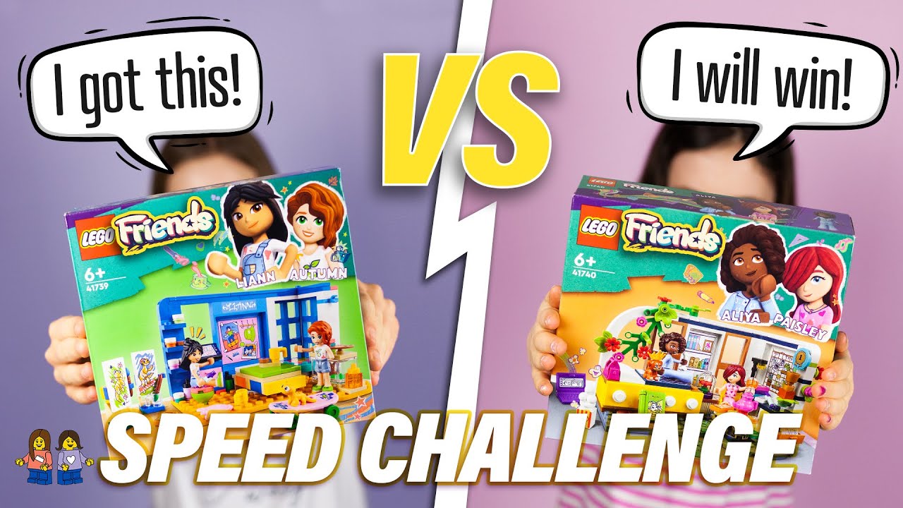 LEGO Friends Speed Challenge | Sisters challenge each other